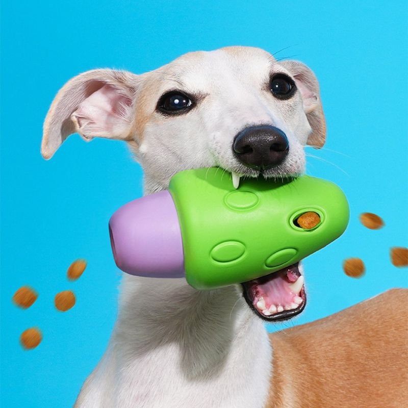 Interactive Dog Treat Dispenser Toy – Durable Chew Toy for Dogs