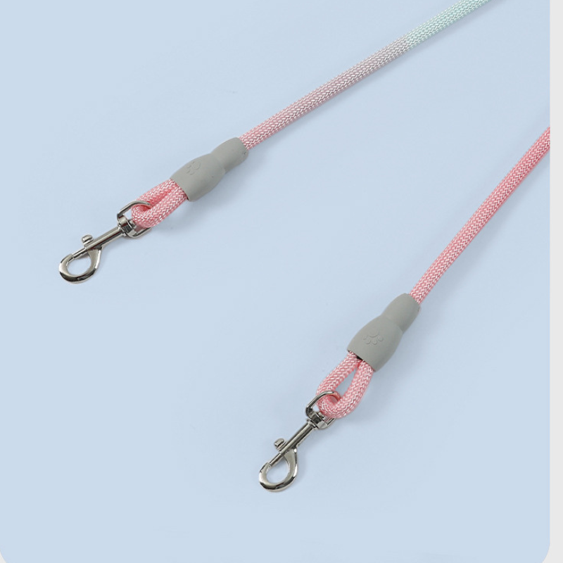 Dual Dog Leash (One-to-Two) – Climbing-Grade Nylon Reflective Pet Leash