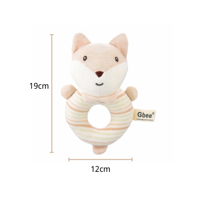 Rattle Sound Comfort Toy – Soft Plush Soothe Toy with Bell for  Small Pets