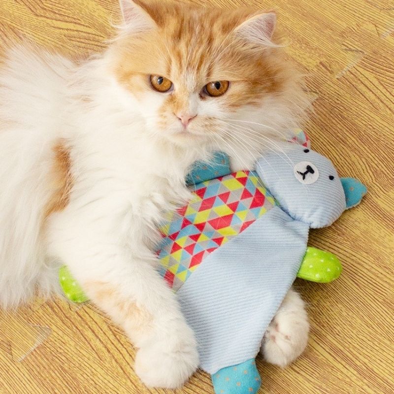 Catnip Crinkle Paper Toy – Interactive Sound Toy for Cats, Chew and Batting Play