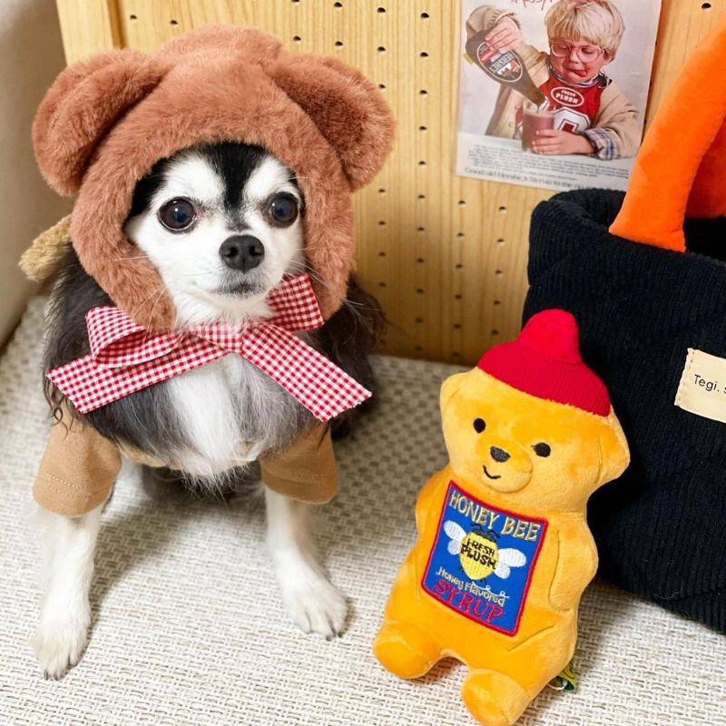 Plush Squeaky Chew Toy for Dogs – Soft Bite-Resistant Interactive Toy