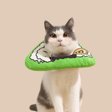 Adjustable Cat Recovery Collar - Soft E-Cone for Kittens/Dogs After Surgery, Anti-Lick Wound Protector with Breathable Design