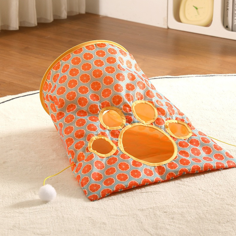 Cat Tunnel Crinkle Bag – Interactive Hide-and-Seek Play Tunnel for Cats
