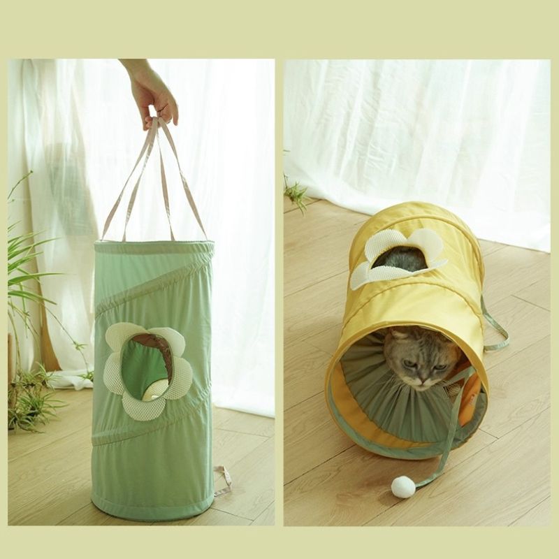 Collapsible Cat Tunnel – Interactive Hide & Play Tube Toy for Cats & Kittens