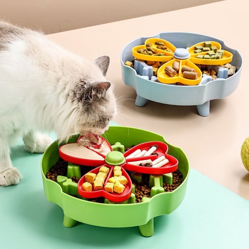Slow Feeder Bowl for Dogs & Cats｜Anti-Choking, interactive slow feeder bowl
