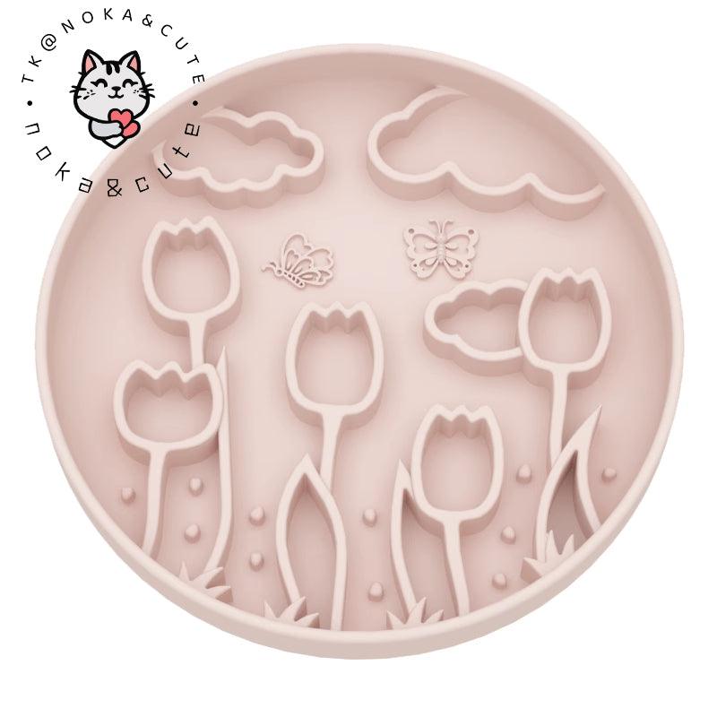 Small and medium-sized dog slow food bowl, silicone licking pad, licking plate, shaking bowl, pet cat puzzle, leakage, hidden food, rich toys - NoKa&AuroraStone