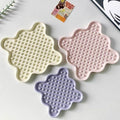 Dopamine cartoon cute ceramic pet canned food licking plate anti choking dog food basin anti black chin cat slow food plate - NoKa&AuroraStone