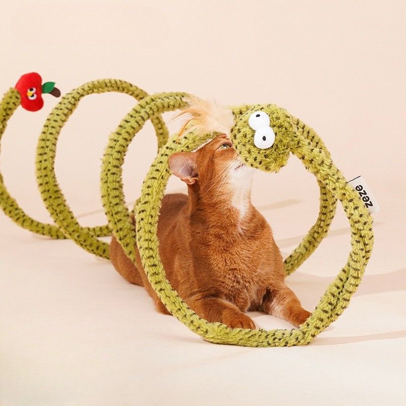 Collapsible Cat Tunnel Toy