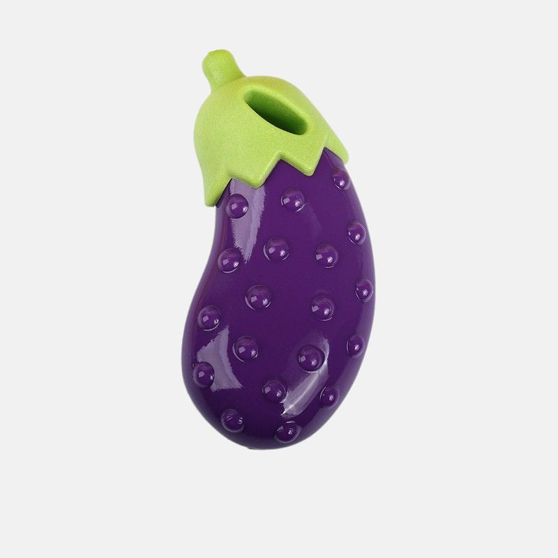 buy2get 1 free Vegetable-Shaped Chew Toy – Soft Rubber Squeaky Toy for Dogs