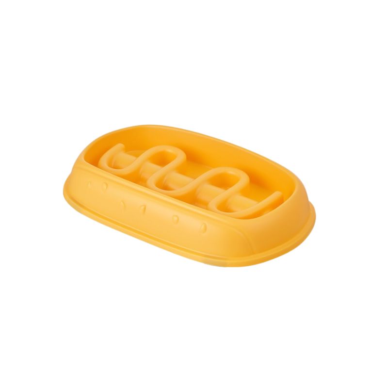 Durable Anti-Slip Slow Feeder Bowl – Anti-Choke Design for Cats & Dogs