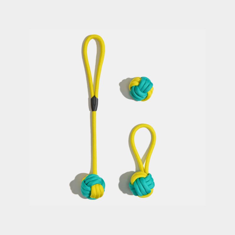 3pcs Rope Toy Set – Durable Multi-Shape Chew Toys for Dogs, Interactive and Dental-Friendly