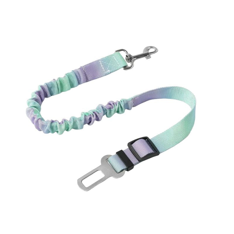 Pet Car Safety Seatbelt｜Adjustable, Crash-Resistant Clip｜Universal Travel Restraint Strap