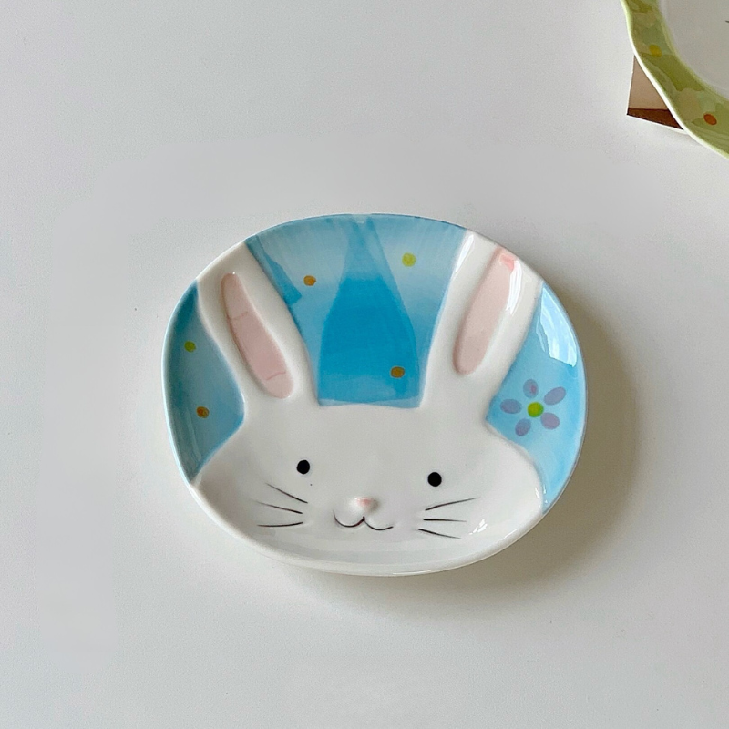6-Inch Ceramic Cat Plate