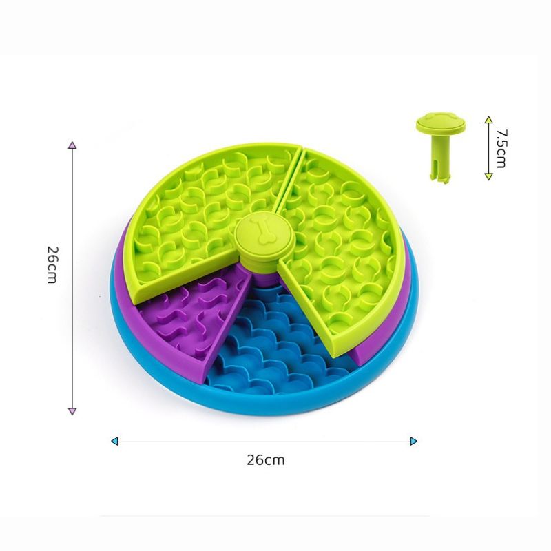 Slow Feeder Dog Bowl 3 Levels, Suitable for Small/Medium/Larger Dogs