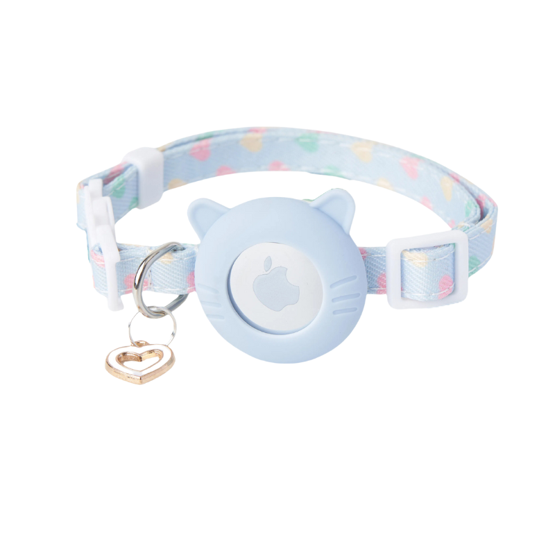 AirTag-Compatible Waterproof Silicone Pet Collar – Anti-Lost Tracker for Cats&dog