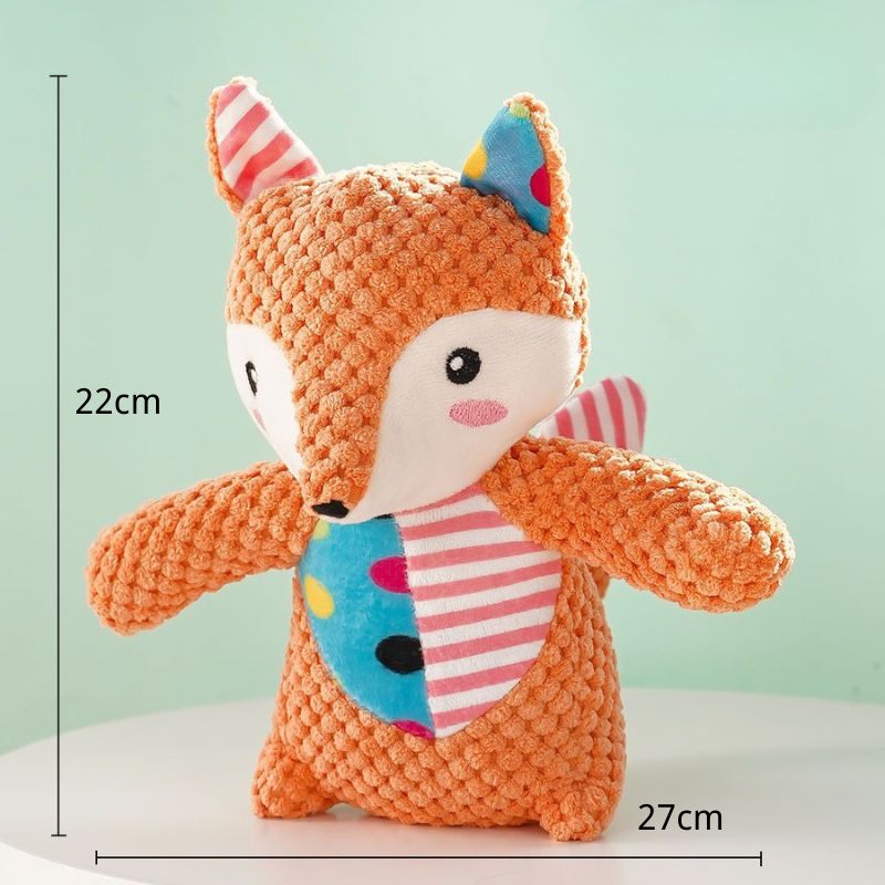 Plush Squeaky Chew Toy for Dogs – Soft Bite-Resistant Interactive Toy for Small and Medium Pets