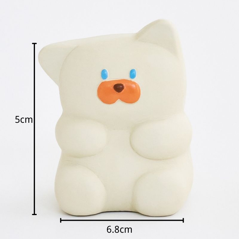 Soft Rubber Squeaky Chew Toy for Dogs – Durable Sound Toy for Teething and Boredom Relief