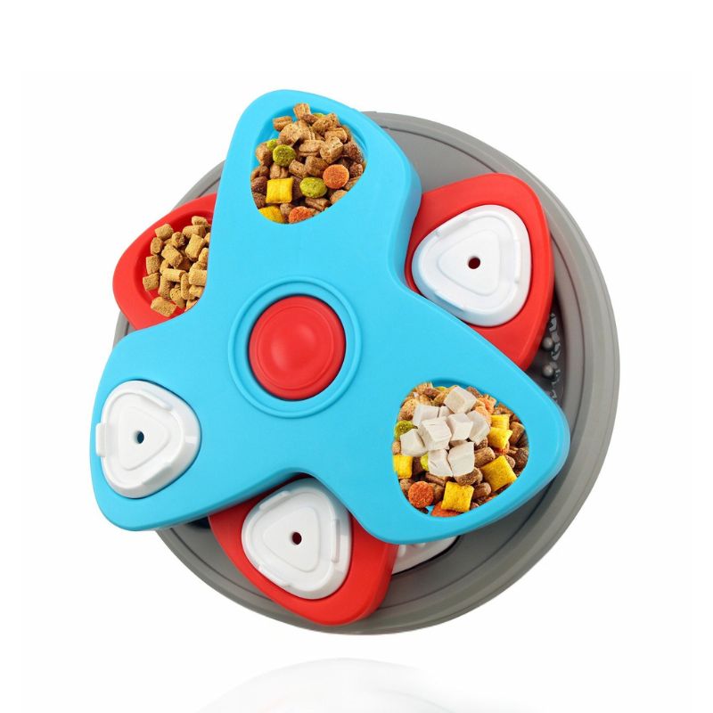 Smart Dog Treat Puzzle Toy – Interactive Food Dispensing Chew Toy for Dogs, IQ Training