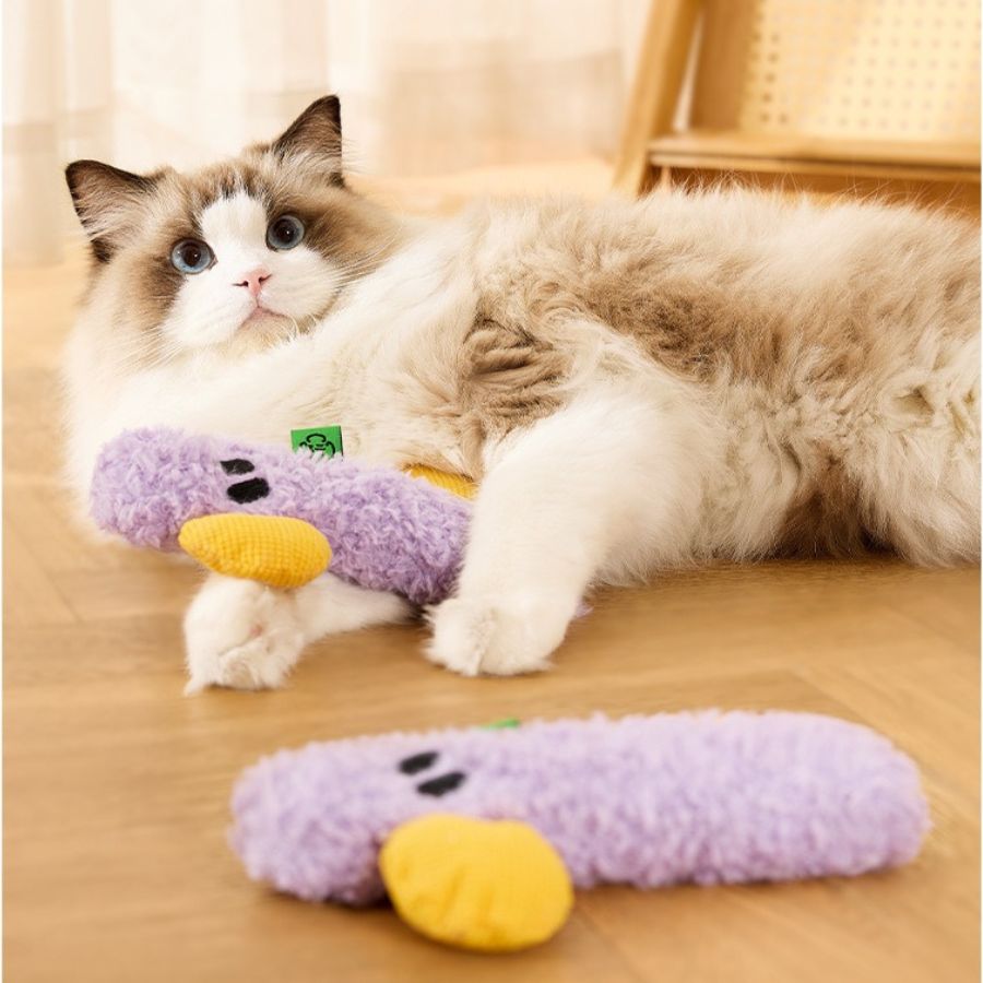 Catnip Toy for Cats – Natural Chew Toy for Stress Relief and Interactive Play