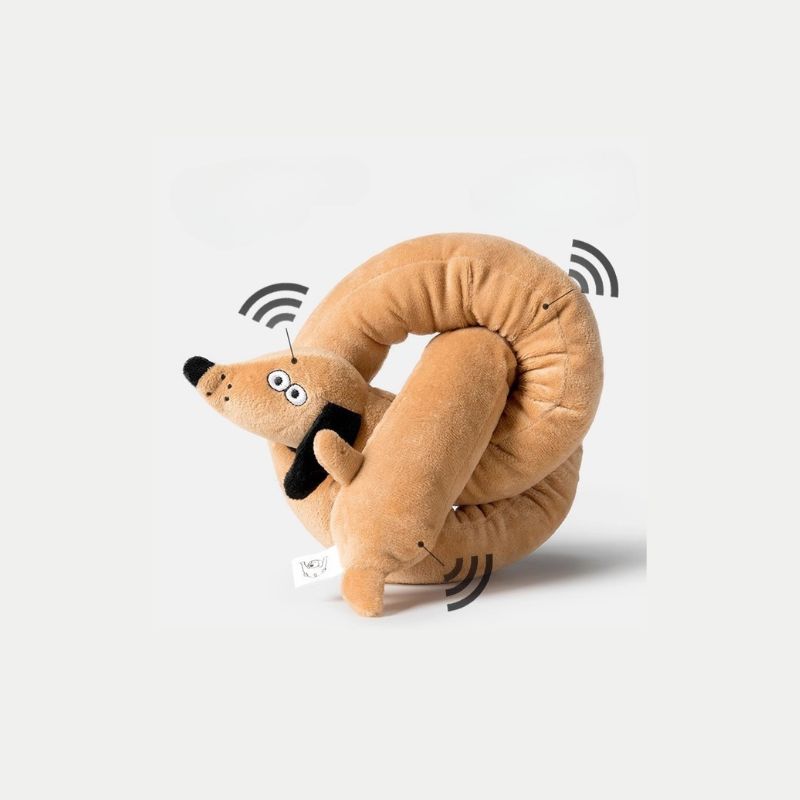 Soft Squeaky Tug Toy – Durable Plush Chew & Pull Toy for Dogs