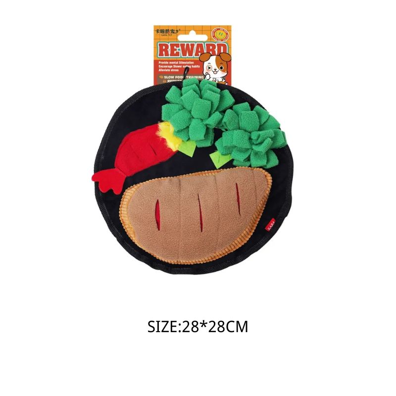 Pet Snuffle Mat – Nose Work Training  Mental Stimulation & Foraging Play