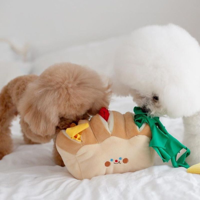 Plush Treat-Hiding Toy: The Perfect Blend of Cuteness and Interaction cat&dog