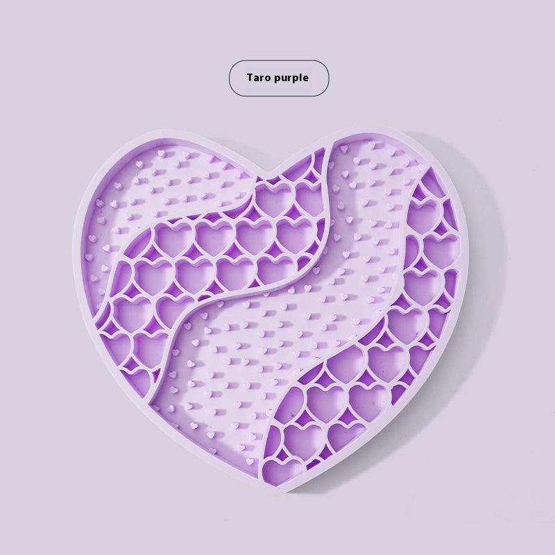 Sunray Slow Food Pad Lick Pad Pet Slow Food Bowl Love Slow Food Anti-choking Puzzle Hidden Food Plate Plump Toy - NoKa&AuroraStone