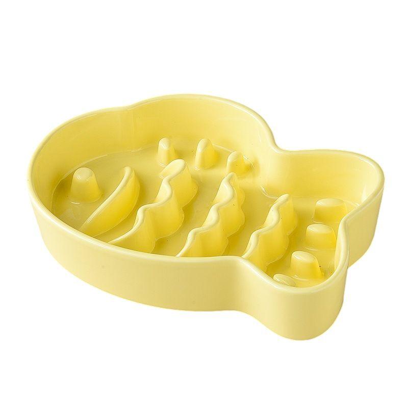 Pet Bowl Slow Food Bowl Cat Dog Bowl Ceramic Water Bowl Neck Protection Ceramic Food Dog Bowl - NoKa&AuroraStone