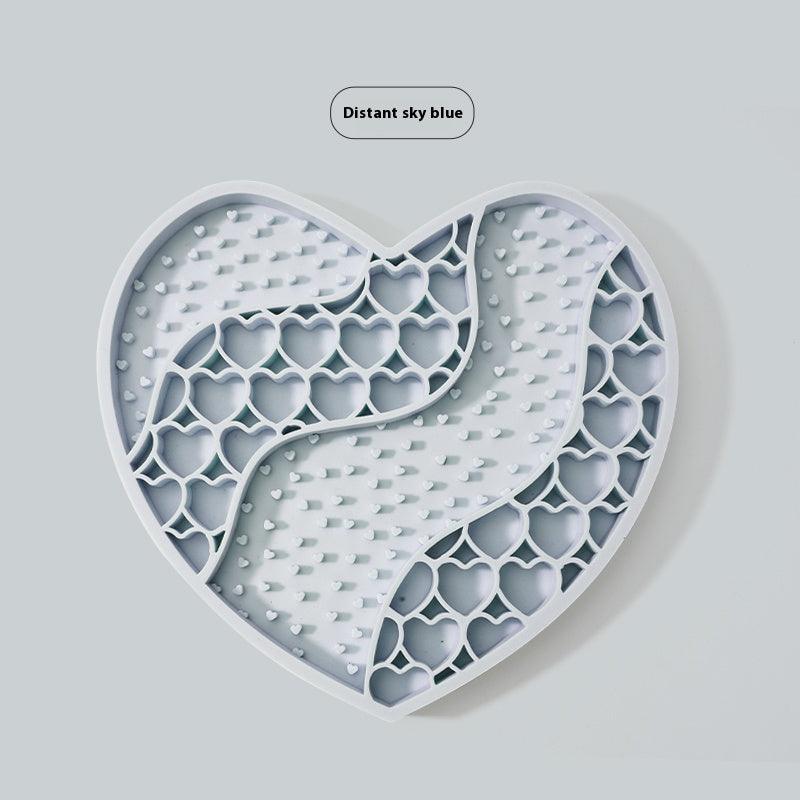 Sunray Slow Food Pad Lick Pad Pet Slow Food Bowl Love Slow Food Anti-choking Puzzle Hidden Food Plate Plump Toy - NoKa&AuroraStone