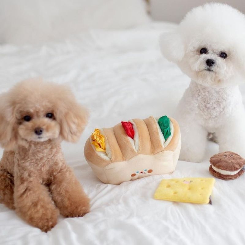 Plush Treat-Hiding Toy: The Perfect Blend of Cuteness and Interaction cat&dog