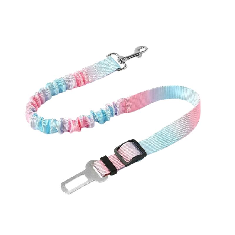 Pet Car Safety Seatbelt｜Adjustable, Crash-Resistant Clip｜Universal Travel Restraint Strap