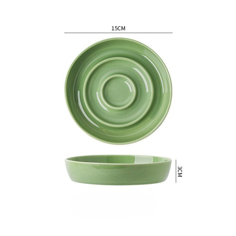 Ceramic Slow Feeder Bowl for Dogs & Cats – Anti-Gulping Design for Healthy Eating