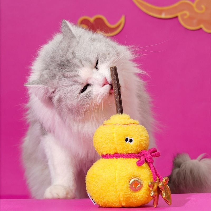 Matatabi Cat Chew Stick Toy – Natural Silvervine Dental Toy for Cats