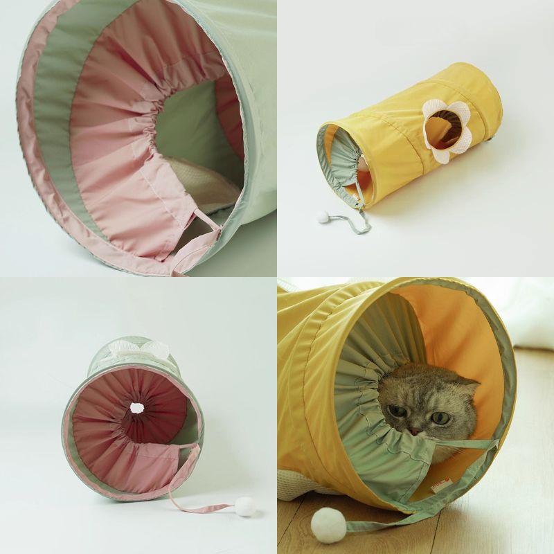 Collapsible Cat Tunnel – Interactive Hide & Play Tube Toy for Cats & Kittens