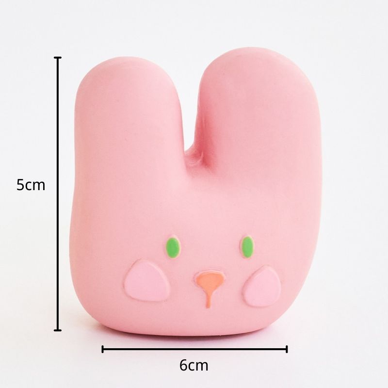 Soft Rubber Squeaky Chew Toy for Dogs – Durable Sound Toy for Teething and Boredom Relief