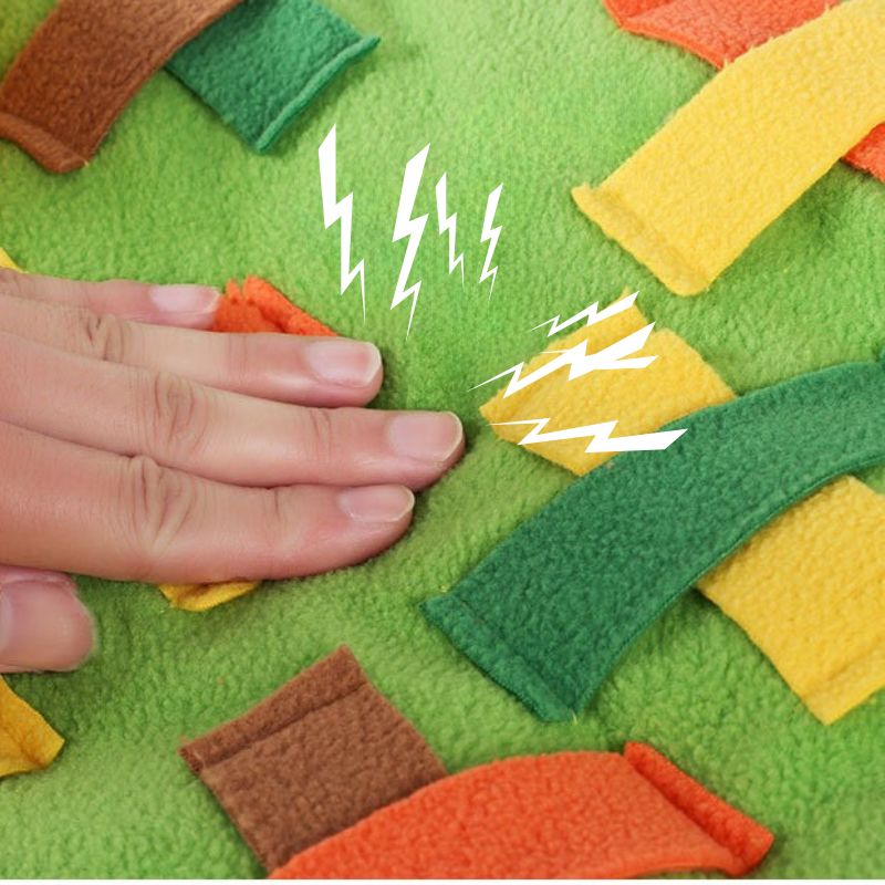 Pet Foraging Snuffle Mat | Playful Shape, Dual-Color Options – Ideal for Cats & Dogs