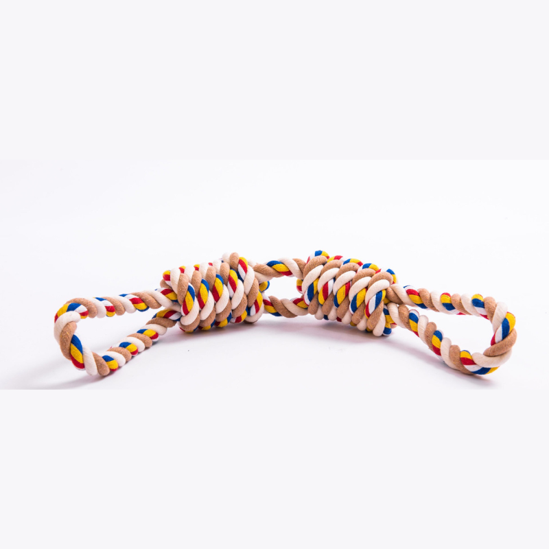 XXL Eco Cotton Rope Toy for Dogs – Extra-Large Knotted Chew Toy 60cm