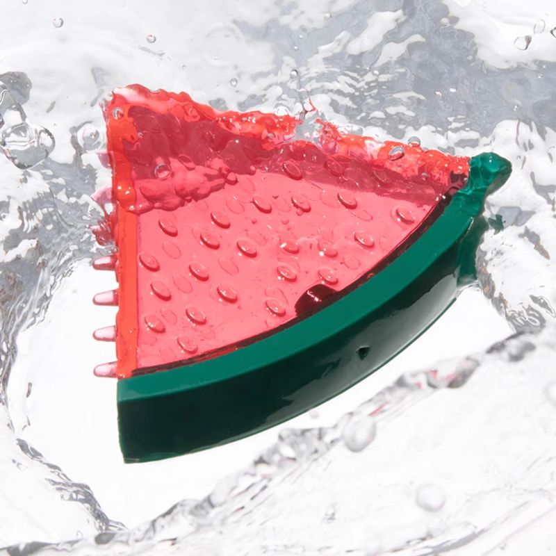 3-pack Fruit-Shaped Chew Toys – Squeaky, Dental-Friendly Soft Rubber