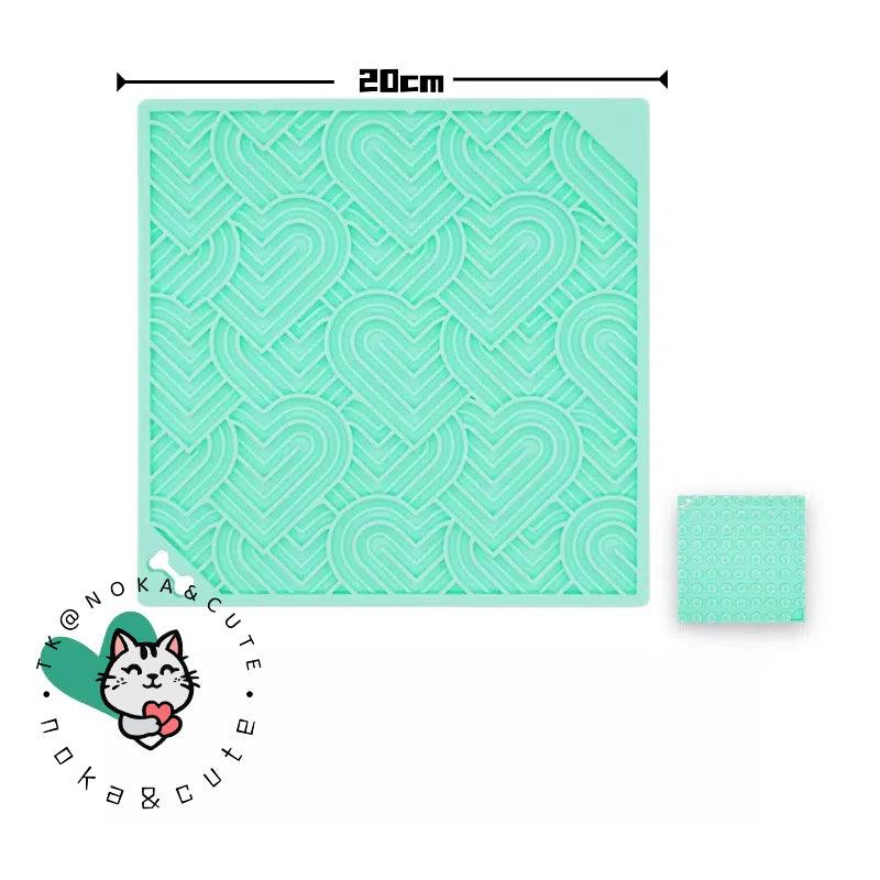 Small and medium-sized dog slow food bowl, silicone licking pad, licking plate, shaking bowl, pet cat puzzle, leakage, hidden food, rich toys - NoKa&AuroraStone
