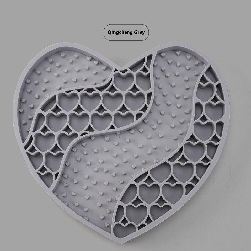 Sunray Slow Food Pad Lick Pad Pet Slow Food Bowl Love Slow Food Anti-choking Puzzle Hidden Food Plate Plump Toy - NoKa&AuroraStone
