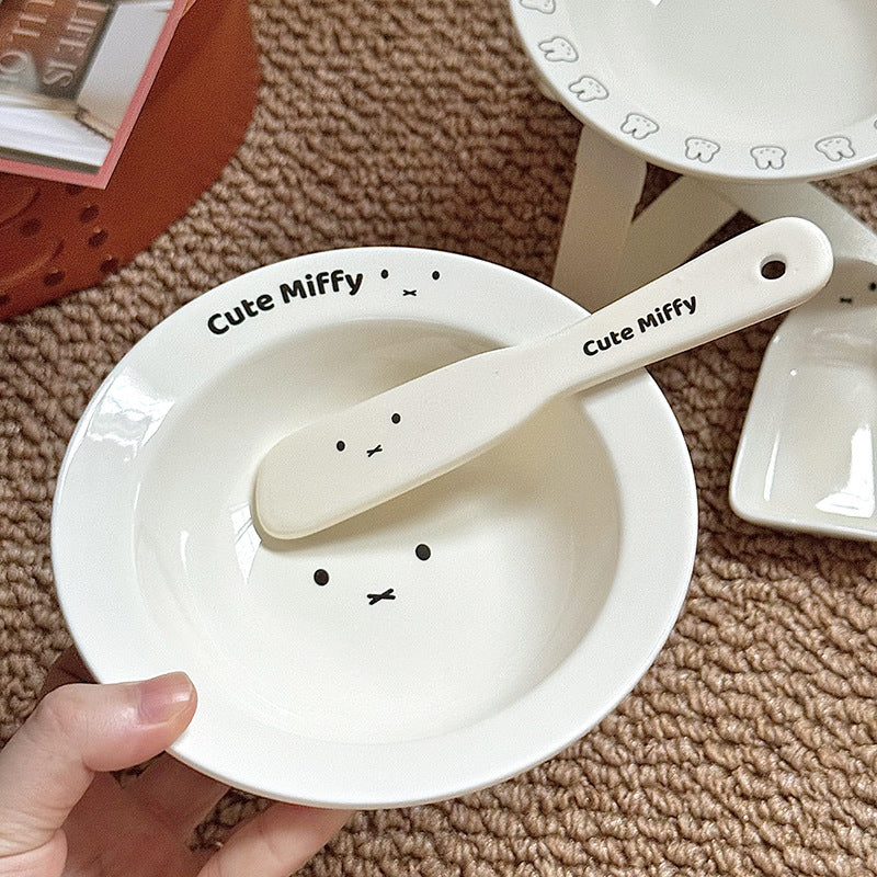 6inch Ceramic Elevated Tilted Pet Bowl –Food and Water Bowl with Stand