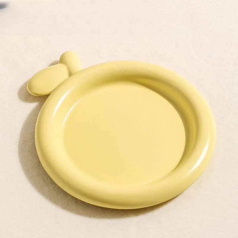 Canned Cat Bowl Ceramic Cat Bowl Cat Plate Large Diameter Rice Bowl Dinner Plate Cat Pet Bowl Shallow Mouth - NoKa&AuroraStone