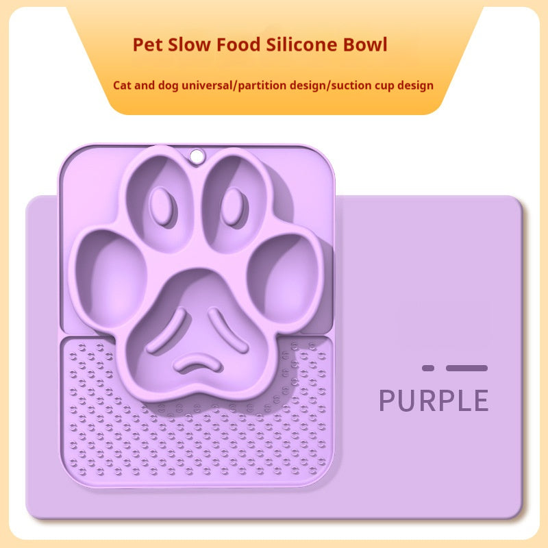 Pet Sucker Lick Mat Placemat Slow Food Dog Slow Food Cat Dog Universal Dog Food