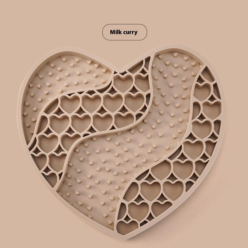 Sunray Slow Food Pad Lick Pad Pet Slow Food Bowl Love Slow Food Anti-choking Puzzle Hidden Food Plate Plump Toy - NoKa&AuroraStone