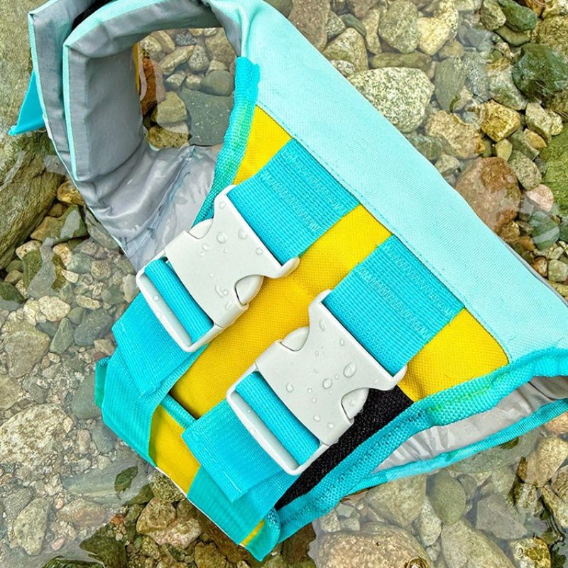 Dog Life Jacket – Safety Swim Vest with Rescue Handle, Adjustable Buckles, Multiple Sizes – view 7