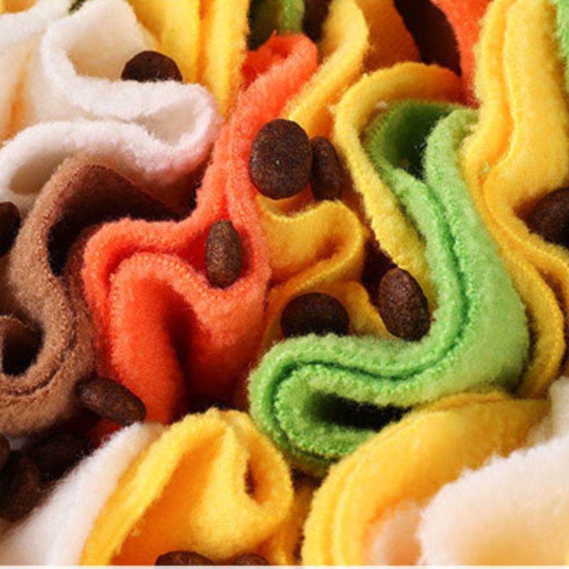 Pet Foraging Snuffle Mat | Playful Shape, Dual-Color Options – Ideal for Cats & Dogs