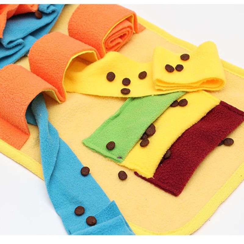Pet Snuffle Mat | Interactive Slow Feeder Toy | Enhances Scent Exploration & Relieves Stress