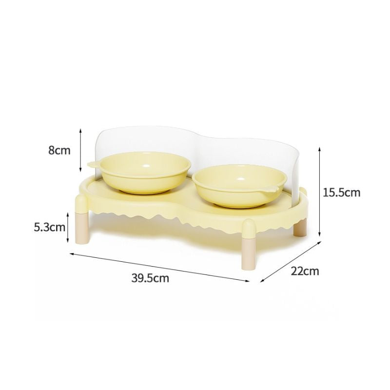 Elevated Ceramic Pet Bowl with Stand – Cat & Dog Feeder,  Healthy Eating Posture