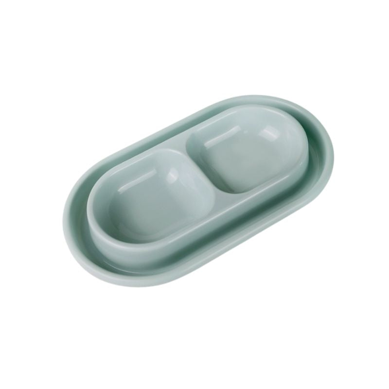 Anti-Ant Dual Pet Bowl | PP Material, Dishwasher Safe & Easy to Clean