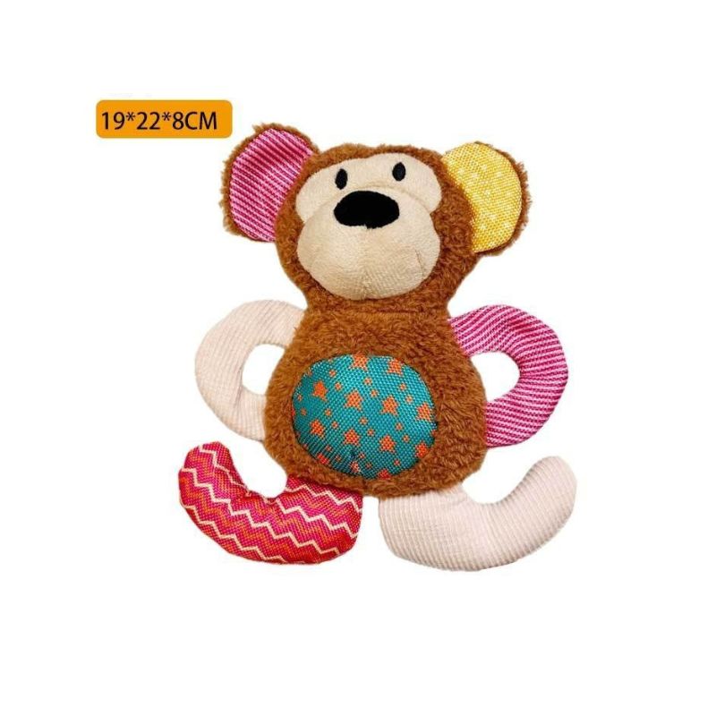 Soft Chew Squeaky Toy for Dogs – Durable Plush Sound Toy for Teething and Play